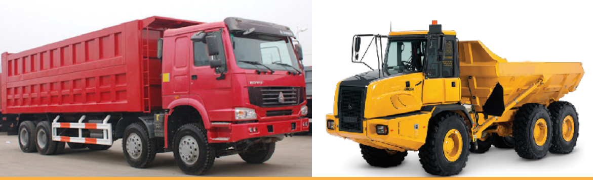 Vehicles illustrated in the existing Credol logistics catalogue